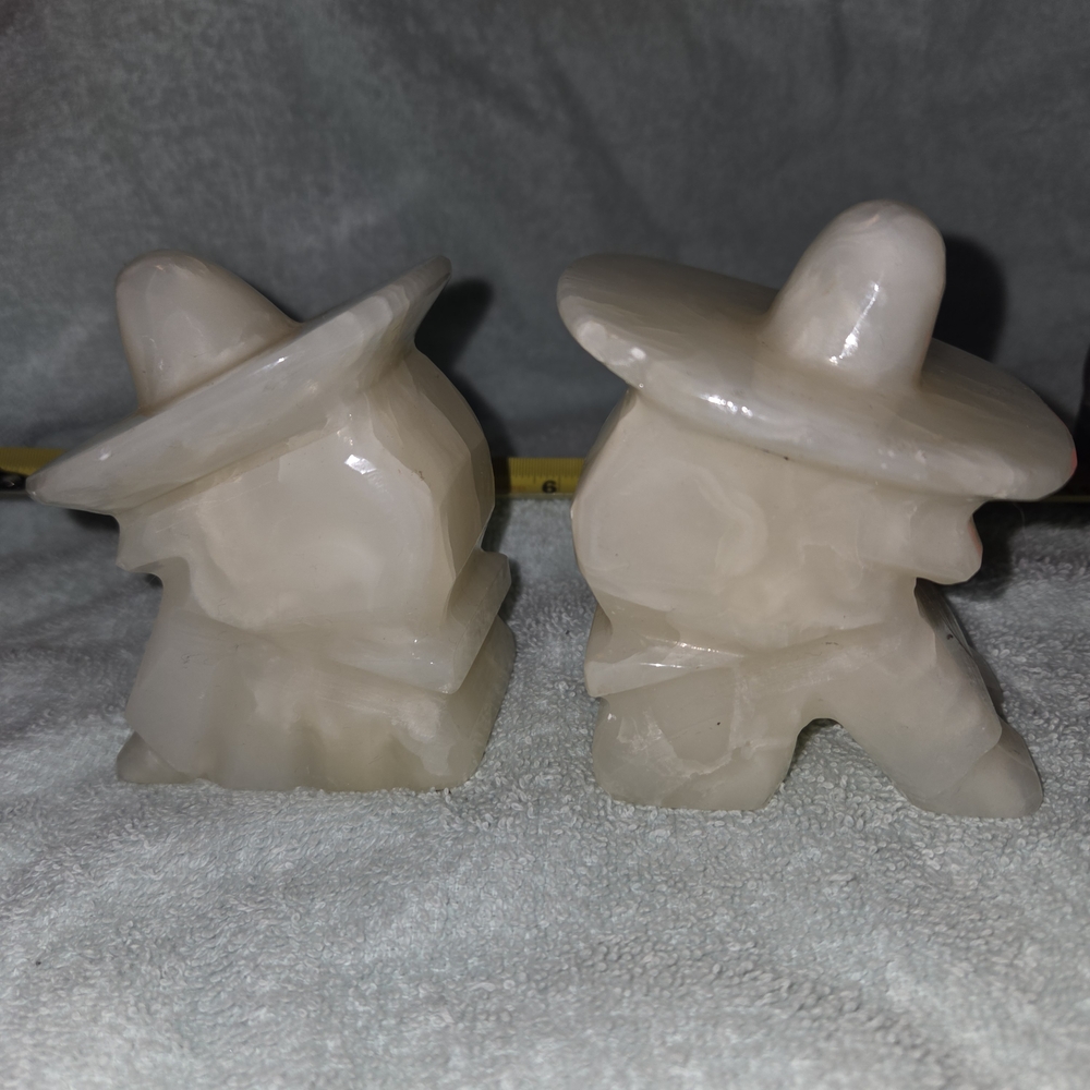 Cream Stone Bookends - Picture 3 of 4